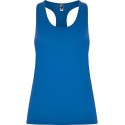 Débardeur femme, dos style nageur, en polyester touché coton, 160 g/m²