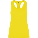 Débardeur femme, dos style nageur, en polyester touché coton, 160 g/m²