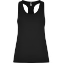 Débardeur femme, dos style nageur, en polyester touché coton, 160 g/m²