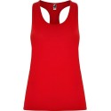 Débardeur femme, dos style nageur, en polyester touché coton, 160 g/m²