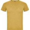 T-shirt homme manches courtes en polycoton chiné, 150 g/m²