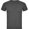 T-shirt homme manches courtes en polycoton chiné, 150 g/m²