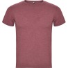 T-shirt homme manches courtes en polycoton chiné, 150 g/m²