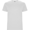 T-shirt épais manches courtes col rond avec élasthanne, 190 g/m²