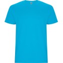 T-shirt épais manches courtes col rond avec élasthanne, 190 g/m²