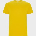T-shirt épais manches courtes col rond avec élasthanne, 190 g/m²