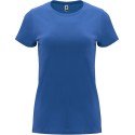 T-shirt femme en coton manches courtes quadruple épaisseur, 165 g/m²