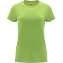 T-shirt femme en coton manches courtes quadruple épaisseur, 165 g/m²