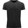 T-shirt homme manches courtes effet jeans en coton, 160 g/m²