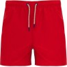 Maillot de bain avec 2 poches latérales, cordons de serrage décoratifs