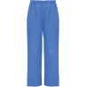 Pantalon multi-services unisexe, coupe droite, ceinture élastique