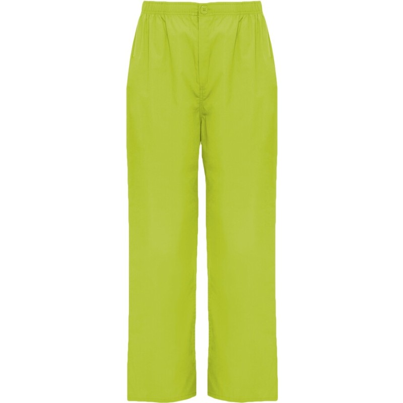 Pantalon multi-services unisexe, coupe droite, ceinture élastique