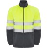 Veste de travail polaire haute visibilité, 2 bandes réfléchissantes, 300 g/m²