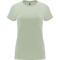 T-shirt femme en coton manches courtes quadruple épaisseur, 165 g/m²
