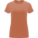 T-shirt femme en coton manches courtes quadruple épaisseur, 165 g/m²
