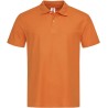 Polo classique en coton piqué avec boutons imitation écaille, 170 g/m²