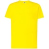 Tee-shirt col rond coupe droite manches courtes en coton pré-rétréci, 155 g/m²