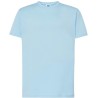 Tee-shirt col rond coupe droite manches courtes en coton pré-rétréci, 155 g/m²