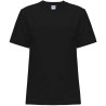 T-shirt enfant col rond coupe droite manches courtes en coton pré-rétréci, 155 g/m²