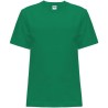 T-shirt enfant col rond coupe droite manches courtes en coton pré-rétréci, 155 g/m²