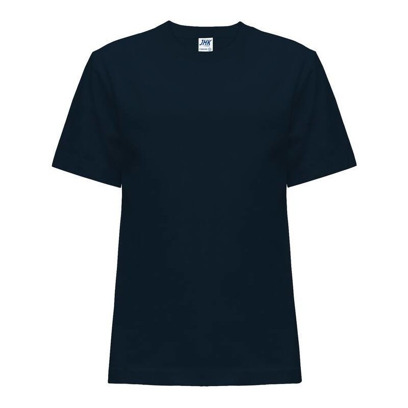 T-shirt enfant col rond coupe droite manches courtes en coton pré-rétréci, 155 g/m²