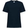 T-shirt enfant col rond coupe droite manches courtes en coton pré-rétréci, 155 g/m²