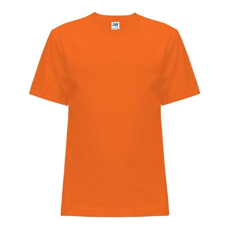 T-shirt enfant col rond coupe droite manches courtes en coton pré-rétréci, 155 g/m²