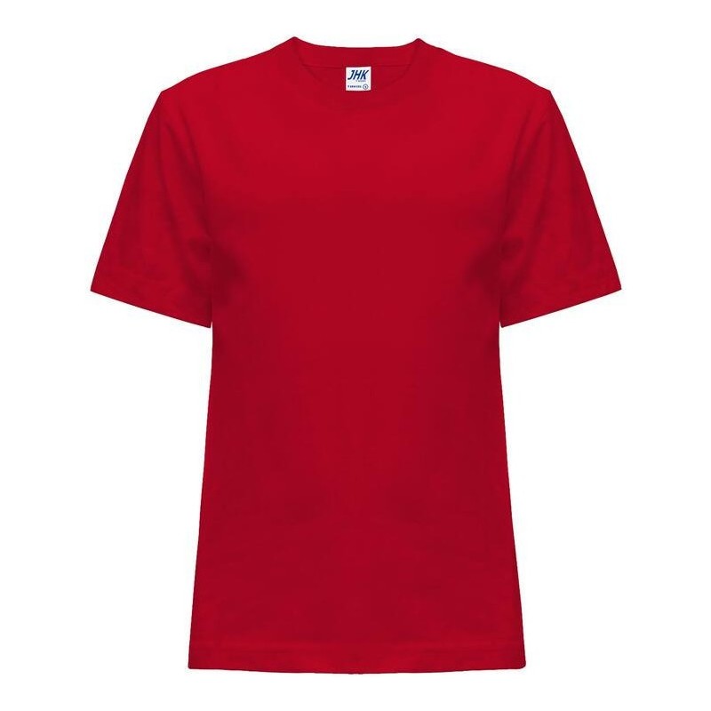 T-shirt enfant col rond coupe droite manches courtes en coton pré-rétréci, 155 g/m²