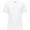 T-shirt enfant col rond coupe droite manches courtes en coton pré-rétréci, 155 g/m²