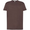 Tee-shirt col rond coupe droite manches courtes en coton pré-rétréci, 170 g/m²