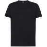 Tee-shirt col rond coupe droite manches courtes en coton ringspun, 190 g/m²