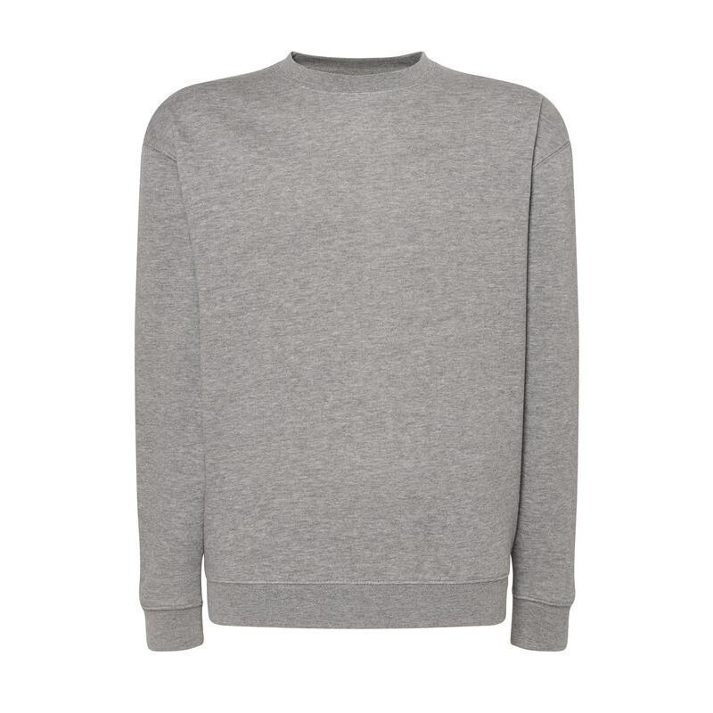 Sweat unisexe col rond, intérieur gratté, en polyester et coton, 290 g/m²