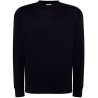 Sweat unisexe col rond, intérieur gratté, en polyester et coton, 290 g/m²
