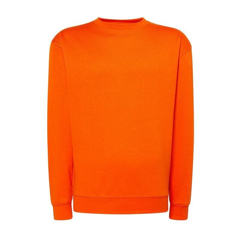 Sweat unisexe col rond, intérieur gratté, en polyester et coton, 290 g/m²