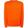 Sweat unisexe col rond, intérieur gratté, en polyester et coton, 290 g/m²