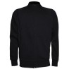 Sweat grand zip sans capuche, intérieur gratté, poches latérales, 290 g/m²