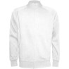 Sweat grand zip sans capuche, intérieur gratté, poches latérales, 290 g/m²