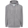 Sweat capuche zippé unisexe, cordon de serrage ton sur ton, 290 g/m²