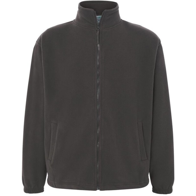 Veste polaire homme, fermeture grand zip, 2 poches zippées, 300 g/m²