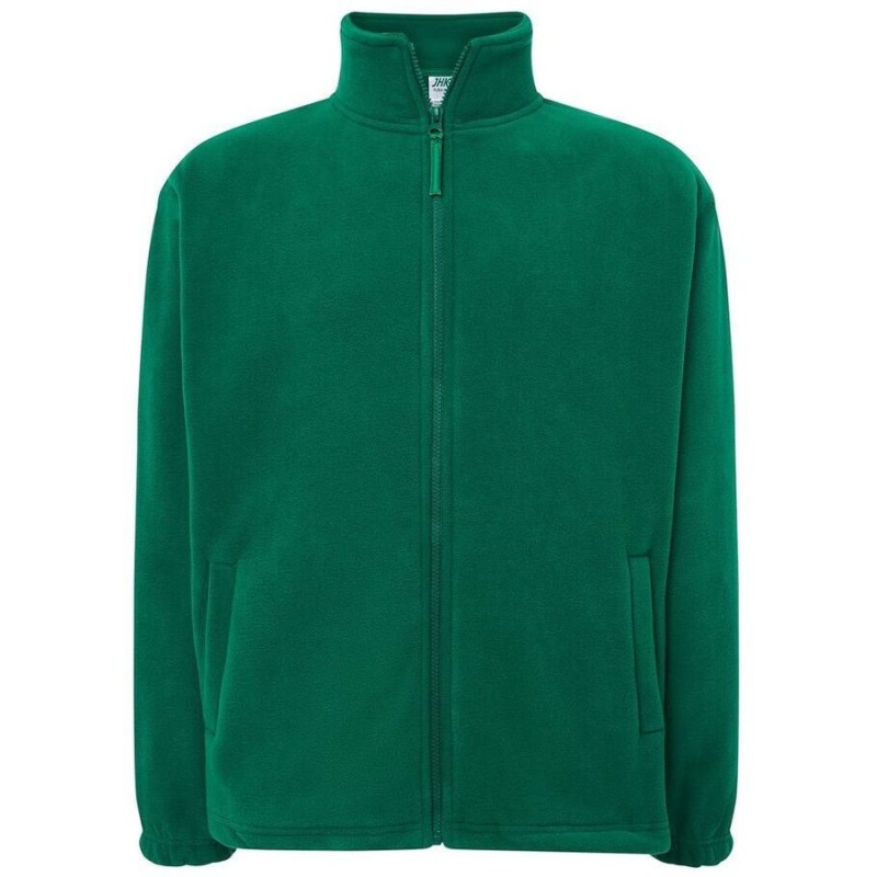 Veste polaire homme, fermeture grand zip, 2 poches zippées, 300 g/m²