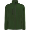 Veste softshell homme zippée 3 couches, doublure polaire avec stoppers, 300 g/m²