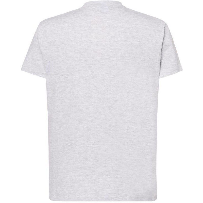 Tee-shirt col rond coupe droite manches courtes en coton pré-rétréci, 155 g/m²