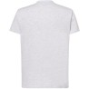 Tee-shirt col rond coupe droite manches courtes en coton pré-rétréci, 155 g/m²
