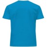 Tee-shirt col rond coupe droite manches courtes en coton pré-rétréci, 155 g/m²