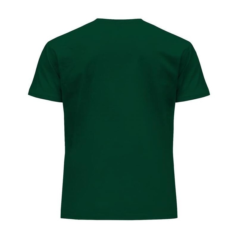 Tee-shirt col rond coupe droite manches courtes en coton pré-rétréci, 155 g/m²