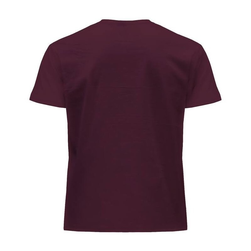 Tee-shirt col rond coupe droite manches courtes en coton pré-rétréci, 155 g/m²