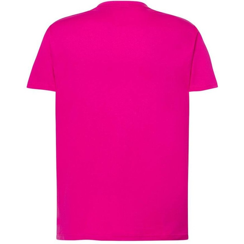 Tee-shirt col rond coupe droite manches courtes en coton pré-rétréci, 155 g/m²
