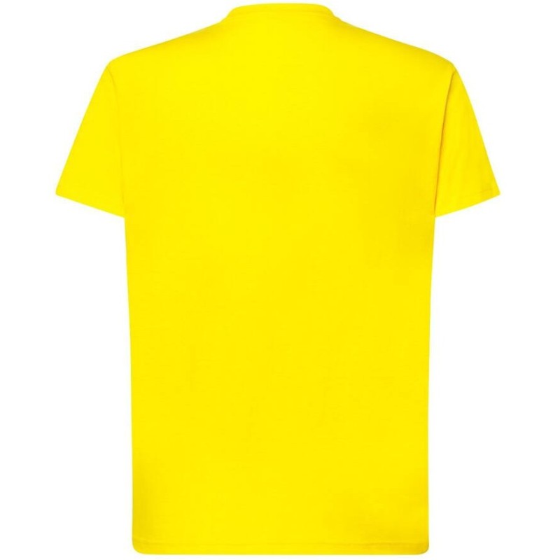 Tee-shirt col rond coupe droite manches courtes en coton pré-rétréci, 155 g/m²