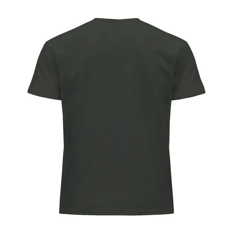 Tee-shirt col rond coupe droite manches courtes en coton pré-rétréci, 155 g/m²