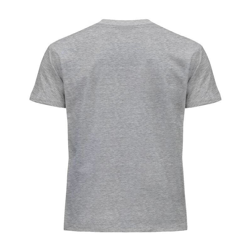 Tee-shirt col rond coupe droite manches courtes en coton pré-rétréci, 155 g/m²